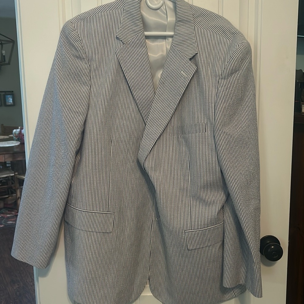 Saddlebred Seersucker Blazer